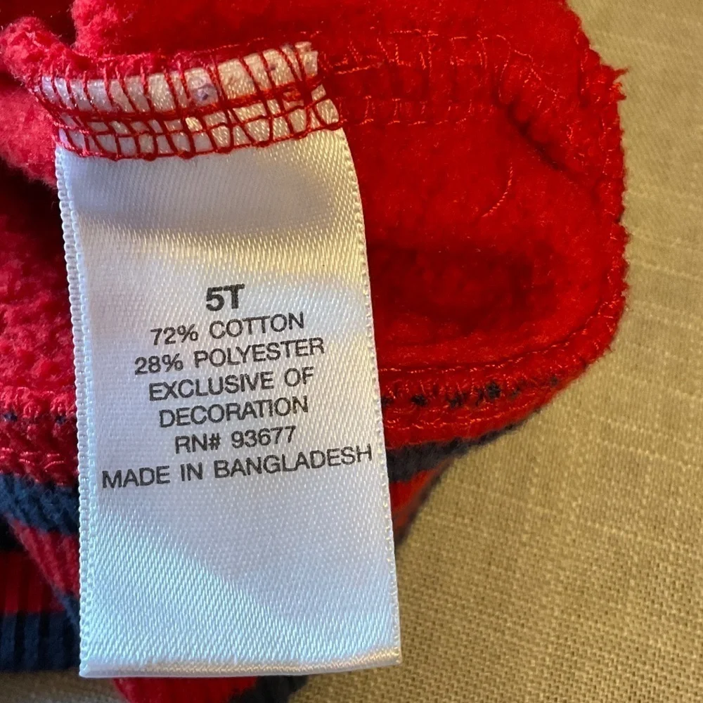 Arizona Jean Company Red and Navy Kids Jacket